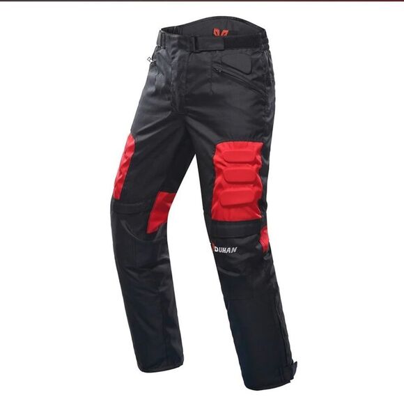 Duhan Adventure Motorcycle Pants women black and Red size XXL NWT in packaging - Picture 1 of 8